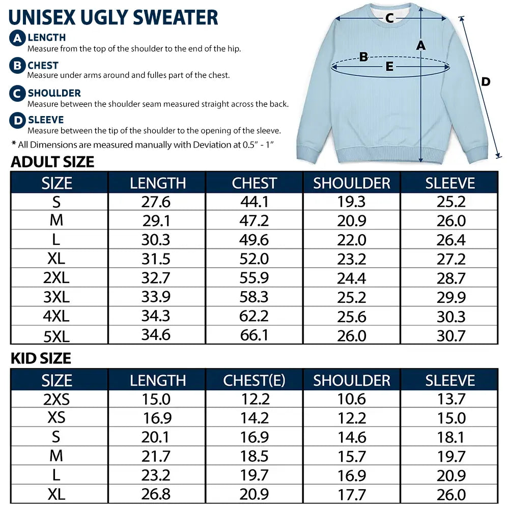 Meowy Catmas Funny Cartoon - Personalized Unisex Ugly Sweater