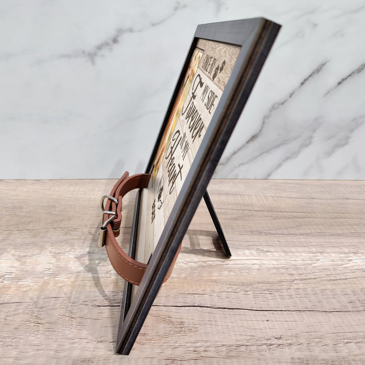 Custom Photo You Would Have Lived Forever - Memorial Gift For Dog Lovers, Cat Lovers - Personalized Pet Loss Sign, Collar Frame