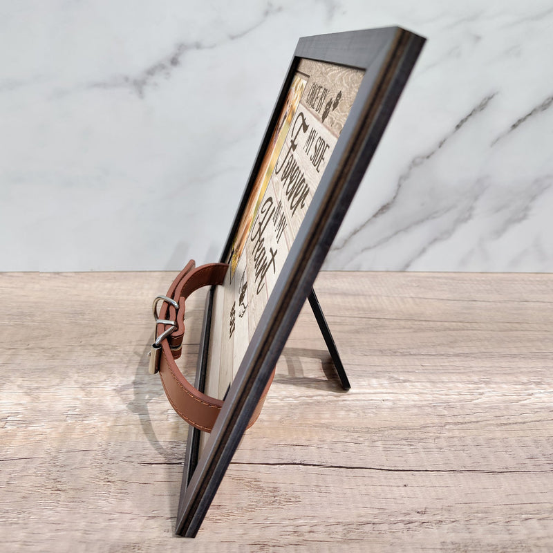 Custom Photo You Would Have Lived Forever - Memorial Gift For Dog Lovers, Cat Lovers - Personalized Pet Loss Sign, Collar Frame