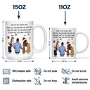 If I Could Talk I Love You Dog Dad - Personalized Mug