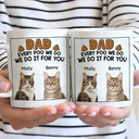 Custom Photo Dad Every Poo I Do For You - Personalized Mug