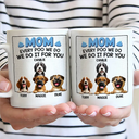 Dog Dad, Dog Lovers, Pet Lovers - Dad Every Poo I Do 3D Cartoon - Personalized Mug