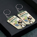 Dogs And Cats Hold The Keys To The Camper - Camping Lovers - Personalized Aluminum Keychain