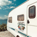 Home Is Where We Park It - Camping Lovers - Personalized Camping Decal, Decor Decal
