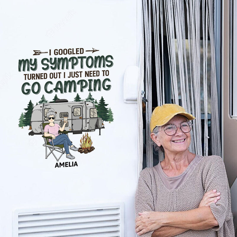 Home Is Where We Park It - Camping Lovers - Personalized Camping Decal, Decor Decal