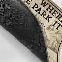 Camping Home Is Where We Park It - Personalized Doormat