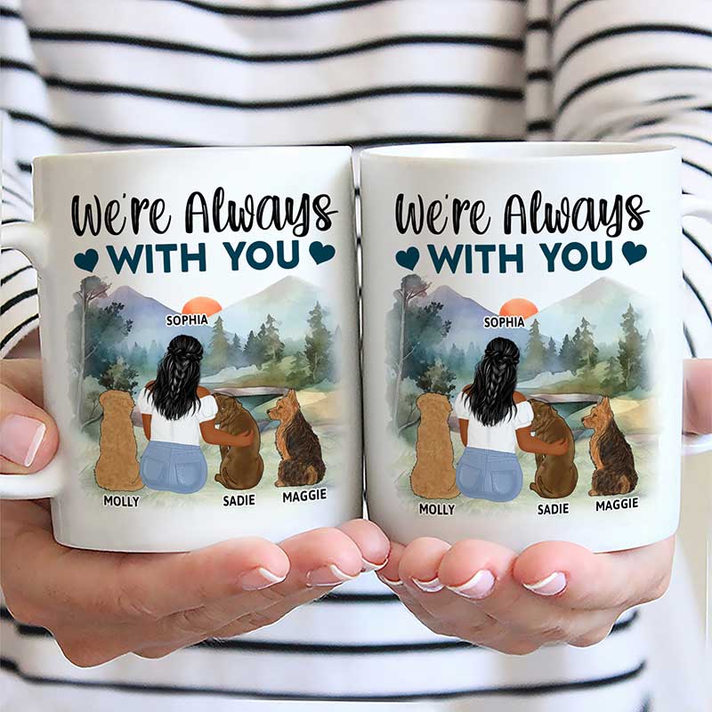 A Bond That Can't Be Broken With My Dog - Gift For Dog Lovers, Dog Mom - Personalized Mug