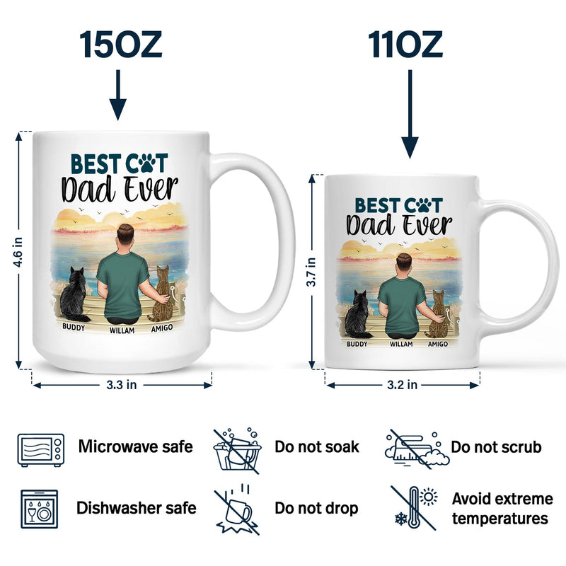 A Bond That Can't Be Broken Cat Mom Cat Dad - Gift For Cat Lovers, Cat Mom, Cat Dad - Personalized Mug