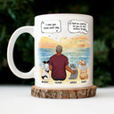 Missing You Every Day - Memorial Gift For Dog Lovers, Dog Mom, Dog Dad - Personalized Mug