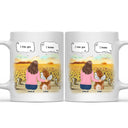 Missing You Every Day - Memorial Gift For Dog Lovers, Dog Mom, Dog Dad - Personalized Mug