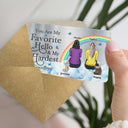 I'll Carry You With Me Dog Cat Memorial - Personalized Aluminum Wallet Card