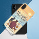 A Bond That Will Never Break - Gift For Dog Lovers, Dog Mom - Personalized Clear Phone Case