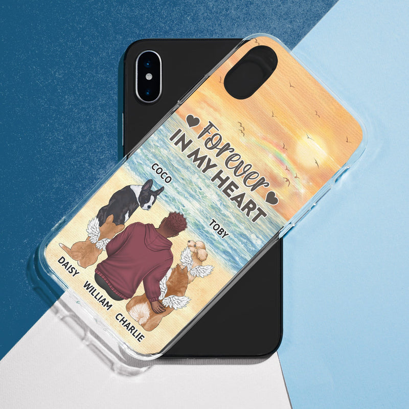 A Bond That Will Never Break - Gift For Dog Lovers, Dog Mom - Personalized Clear Phone Case