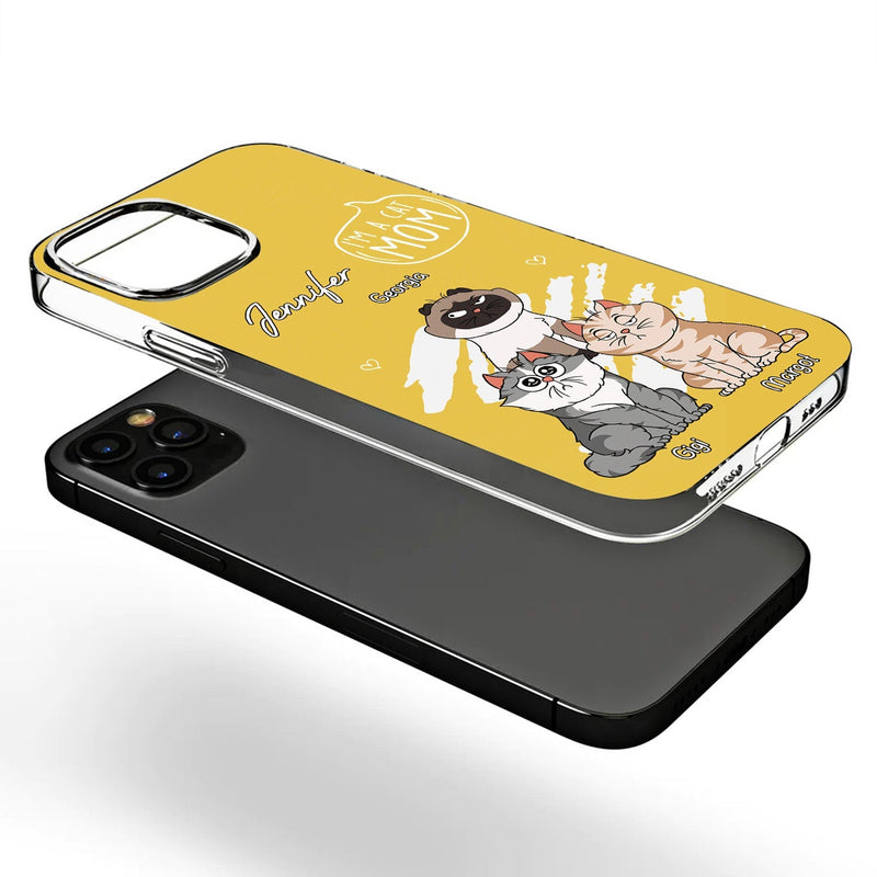 I'm A Cat Person - Personalized Clear Phone Case