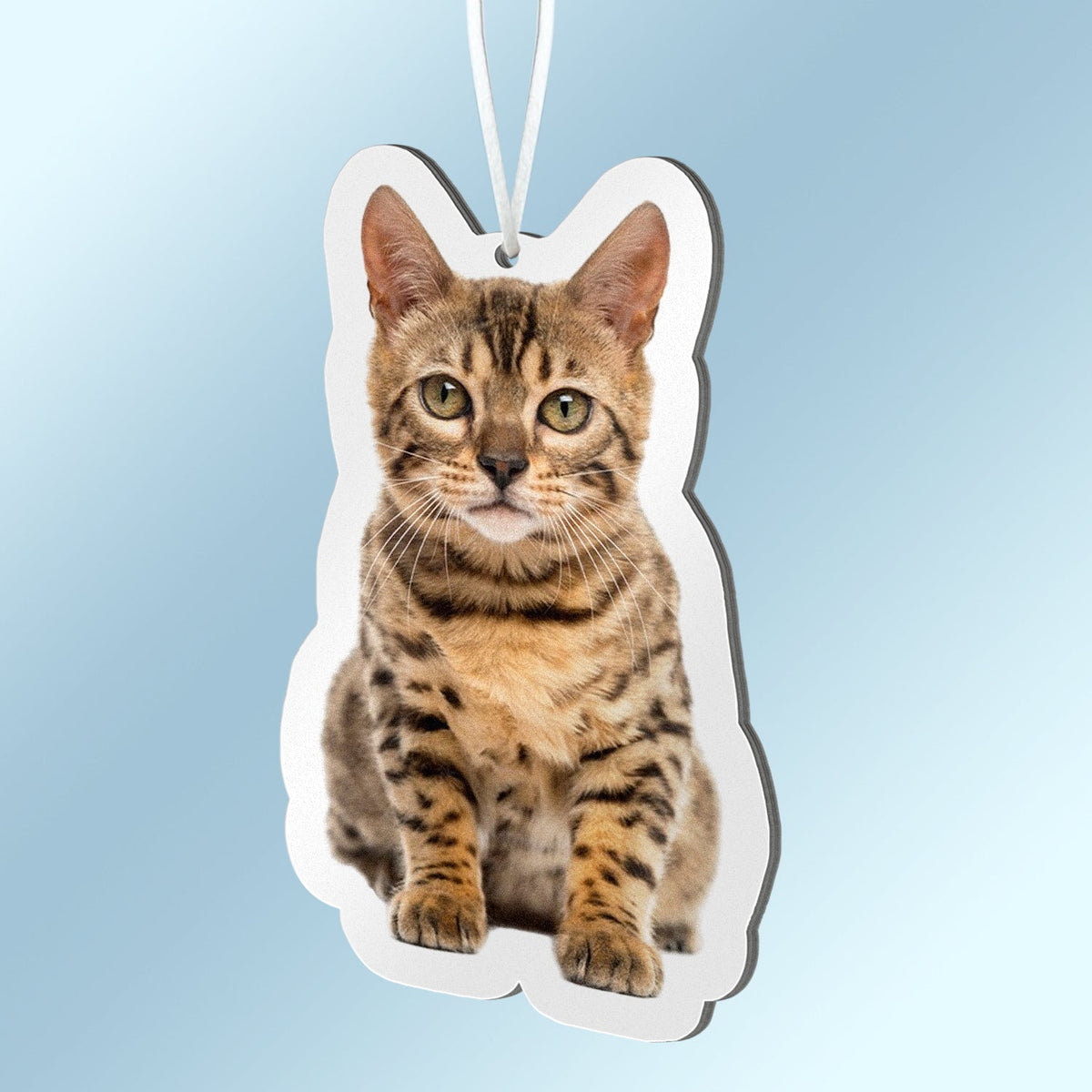 Custom Photo Cute Family, Pet Face Cut - Personalized Photo Air Freshener