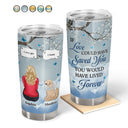 I Miss You - Deep Down I Know - Memorial Gift For Pet Lovers, Dog Mom, Dog Dad, Cat Mom, Cat Dad - Personalized Tumbler