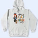Best Cat Mom Ever Cartoon - Personalized T Shirt
