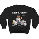 The Funny Cat Father - Gift For Cat Dad, Cat Lovers, Men - Personalized T Shirt