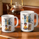 Dog Lovers,Pet Lovers,Funny,Dog Dad - Best Dog Dad Ever - Personalized White Edge-to-Edge Mug