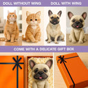 Dog Lovers,Cat Lovers,Pet Lovers,Love-Custom Photo Dog Cat Handmade Doll Gift - Personalized Crochet Portrait Doll