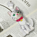 Pet Lovers,Pet Mom,Dog Mom,Cat Mom - Custom Photo Your Beloved Pet - Personalized Leather Bag Charm, Keychain