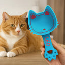 Cat Lovers, Cat Mom, Cat Dad-Cute Cat Head Paw Handle, Cat Supplies Gift For Cat Owners - Personalized Cat Food Scoop