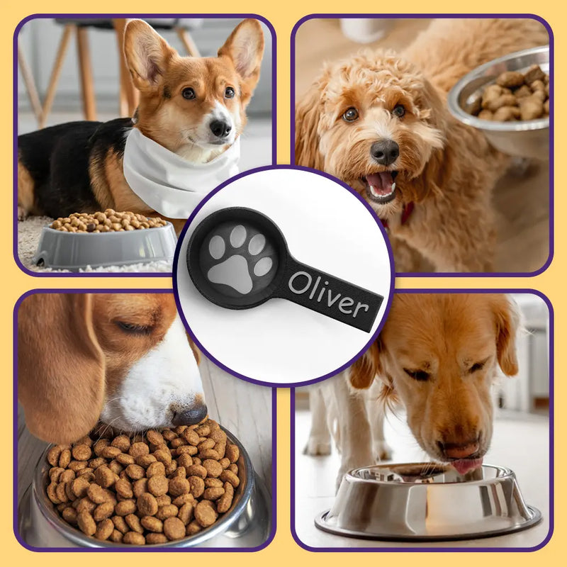 Dog Lovers - Cute Pet Feeding Supplies Gift For Dog Lovers, 3D Printed - Personalized Dog Food Scoop