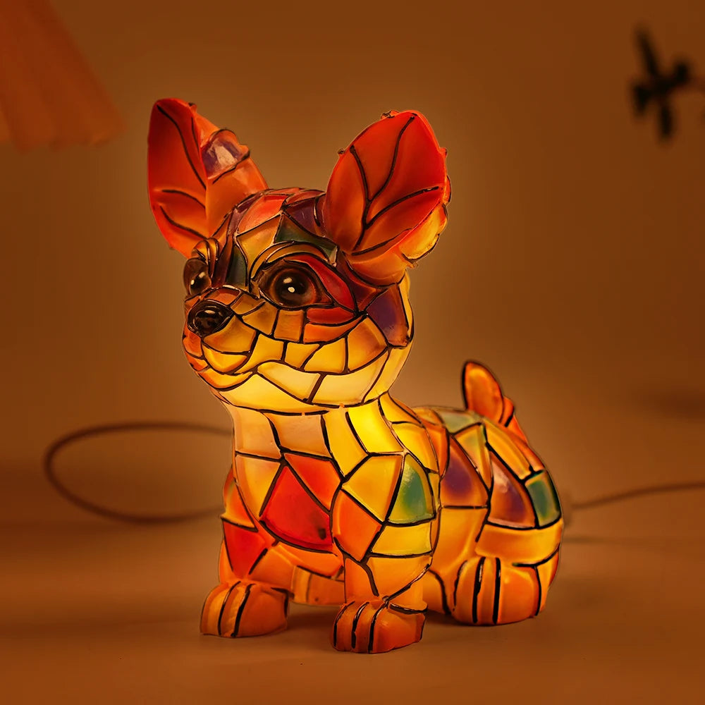 Chihuahua Lamp - Personalized Custom Dog Lamp