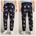 Custom Photo I Woof You I Meow You Lovely - Personalized Pajama Pants