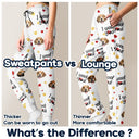 Custom Photo I Woof You I Meow You Lovely - Personalized Pajama Pants