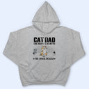 Cat Dad The Man The Myth The Snack Dealer - Personalized T Shirt