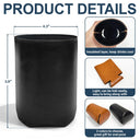I Woof You Dog Dad - Personalized Leather Can Cooler