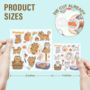 Pet Lovers-Funny Cat - Personalized Custom Vinyl Sticker Sheet