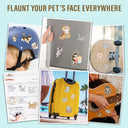 Pet Lovers-Funny Cat - Personalized Custom Vinyl Sticker Sheet