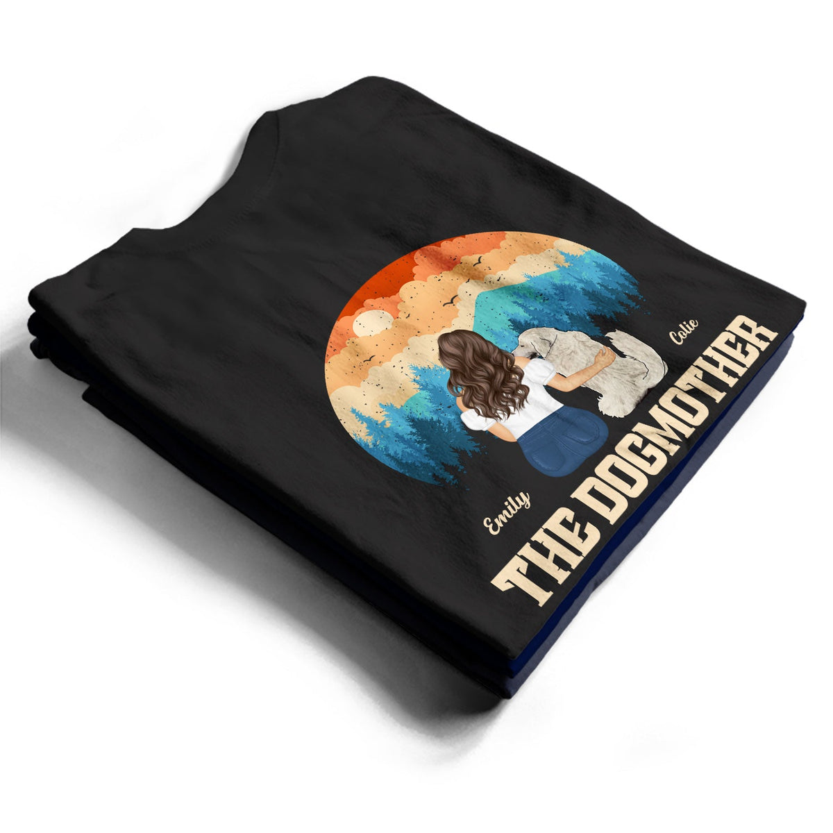The Dogfather Dogmother - Personalized T Shirt