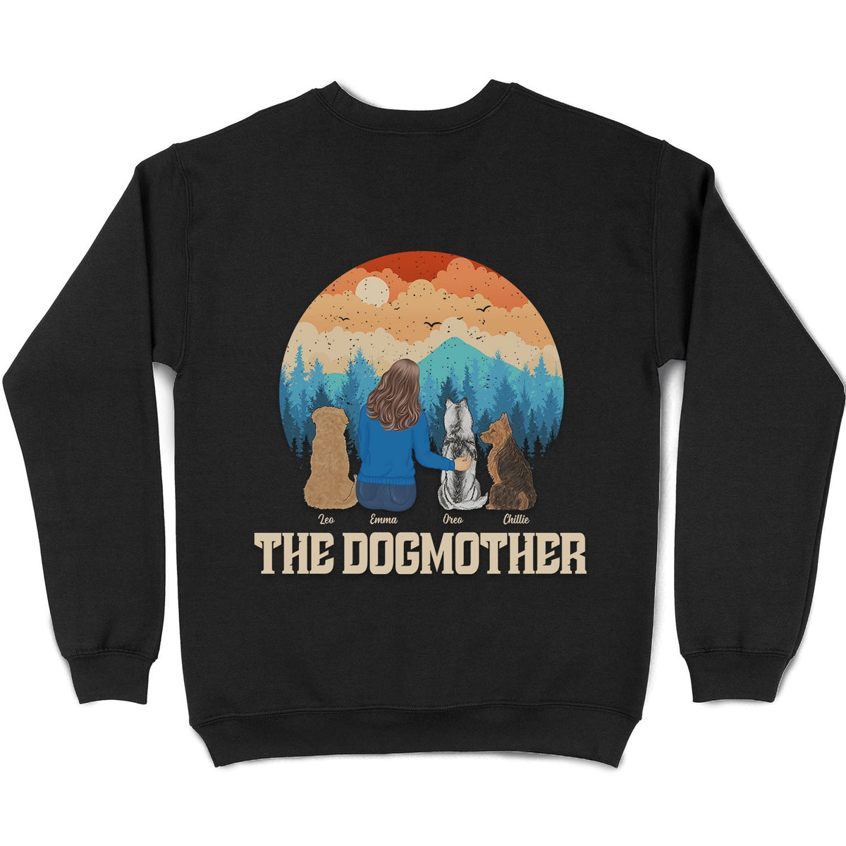 The Dogfather Dogmother - Personalized T Shirt