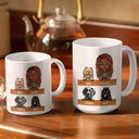 All I Need Is My Dog And A Cup Of Coffee - Gift For Dog Lover - Personalized Custom White Edge-to-Edge Mug
