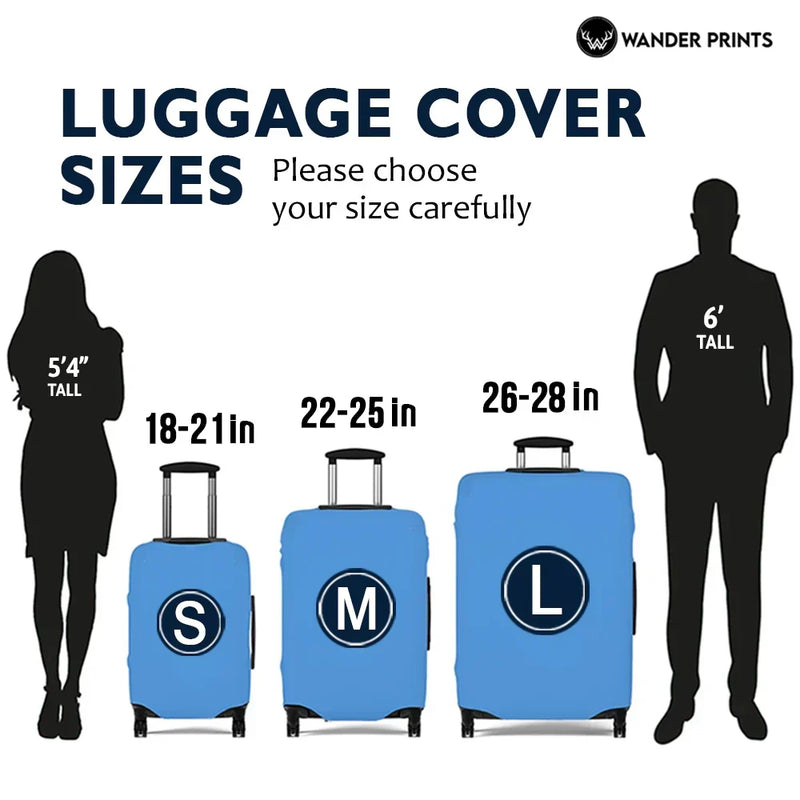 Custom Photo Pet Lover Travel Lover - Personalized Luggage Cover