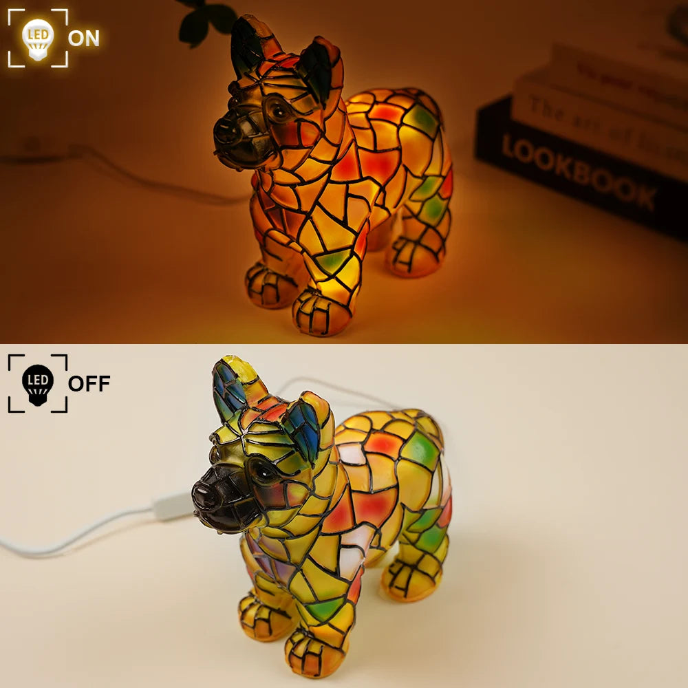 Pet Lovers-German Shepherd Lamp - Personalized Custom Dog Lamp