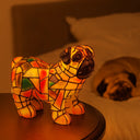 Pet Lovers-Pug Lamp - Personalized Custom Dog Lamp