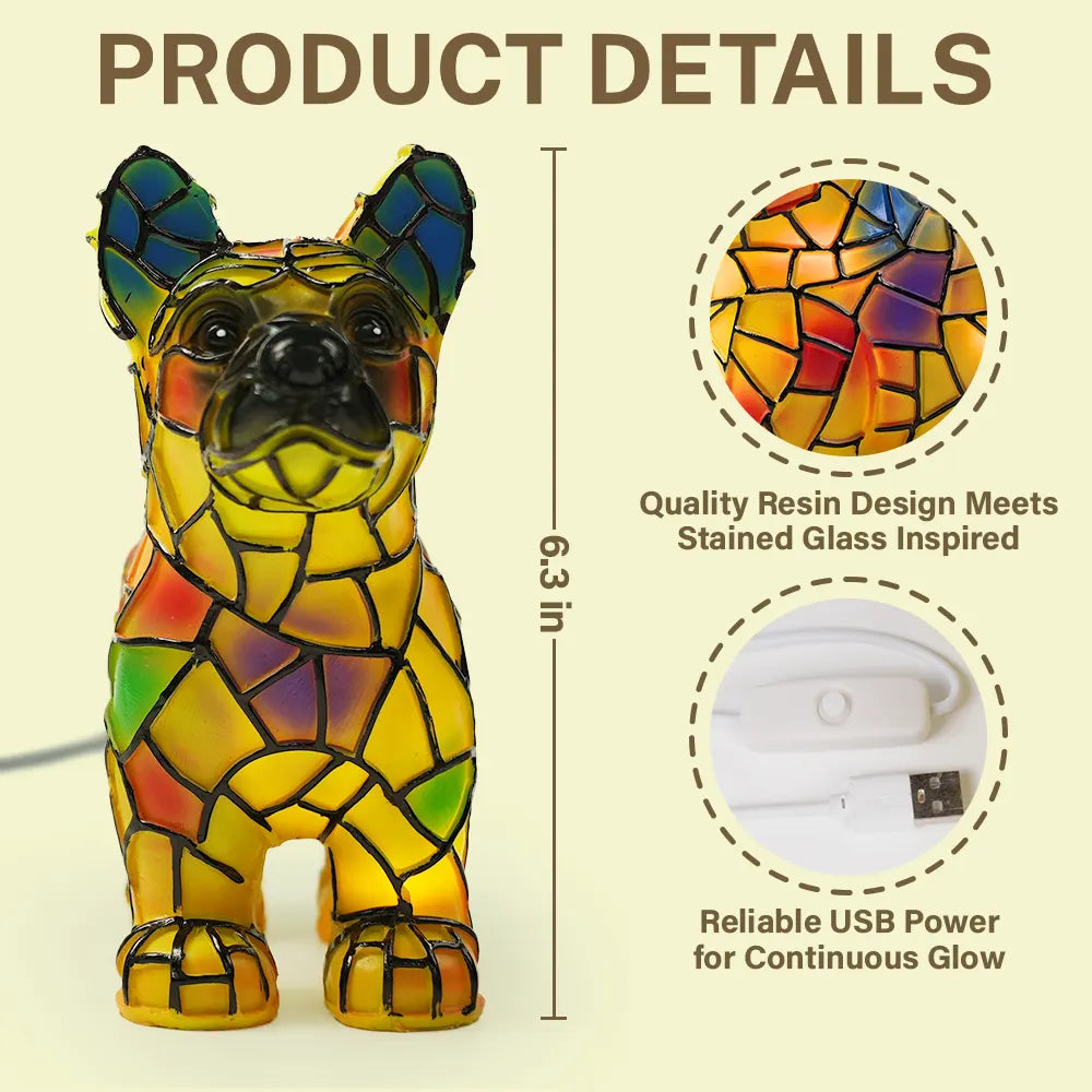 Pet Lovers-German Shepherd Lamp - Personalized Custom Dog Lamp