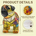 Pet Lovers-Pug Lamp - Personalized Custom Dog Lamp
