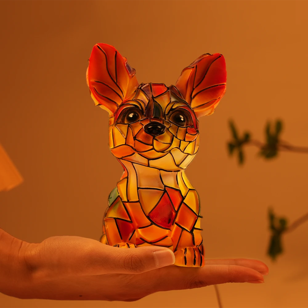 Pet Lovers-Chihuahua Lamp - Personalized Custom Dog Lamp
