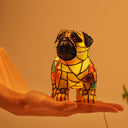 Pet Lovers-Pug Lamp - Personalized Custom Dog Lamp