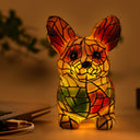 Pet Lovers-Corgi Lamp - Personalized Custom Dog Lamp