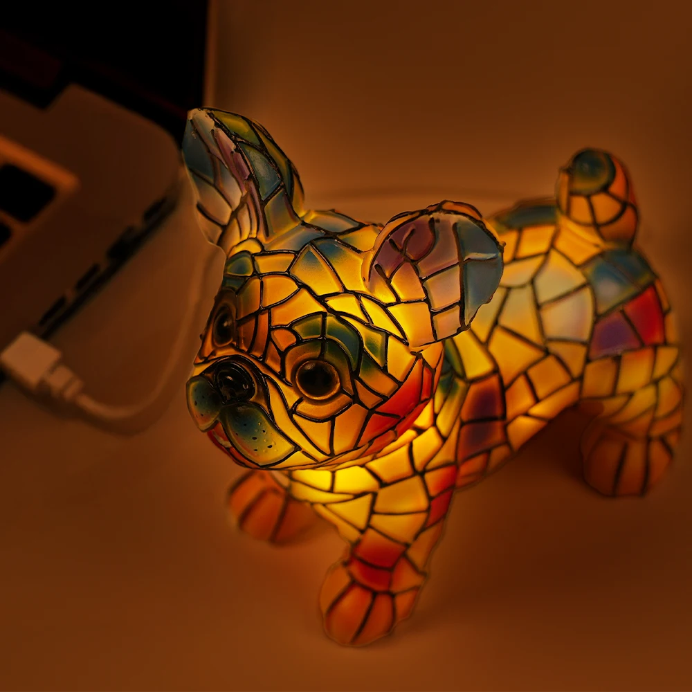 Pet Lovers-French Bulldog Lamp - Personalized Custom Dog Lamp