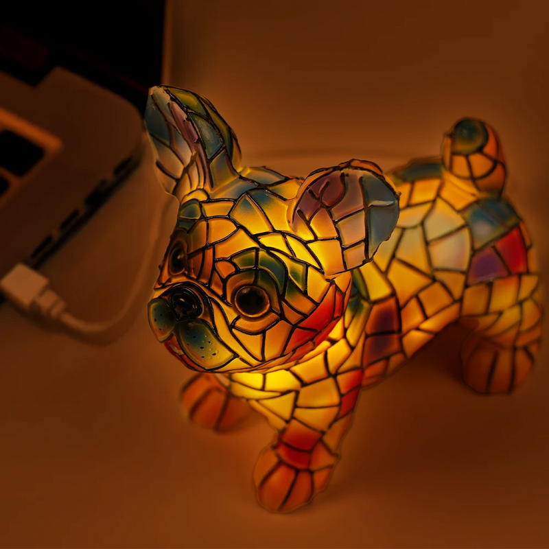 Pet Lovers-French Bulldog Lamp - Personalized Custom Dog Lamp