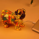 Pet Lovers-Pug Lamp - Personalized Custom Dog Lamp