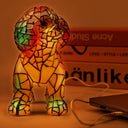 Pet Lovers-Poodle Lamp - Personalized Custom Dog Lamp