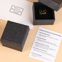 Pet Lovers,Pet Mom,Pet Dad,Dog Lovers,Dog Mom,Dog Dad,Cat Lovers,Cat Mom,Cat Dad,Love - Cute Minimalist Jewelry For Dog Lovers Cat Lovers - Personalized Pet Silhouette Name Ring